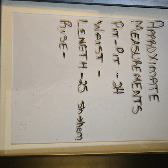 a.n.a Gray Windowpane Checkered Blouse W 3/4 Sleeves - Picture 4 of 4